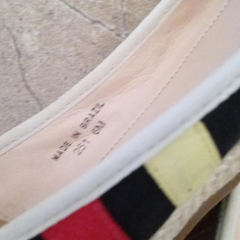 Kate Spade Vivi Colorful Striped Espadrille Flat 6